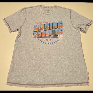 Tommy Bahama MLB Men's 2018 Cactus League Short Sleeve Shirt Sz M